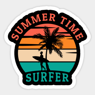 Summer time Sticker